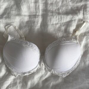 Natori Feathers White Bra